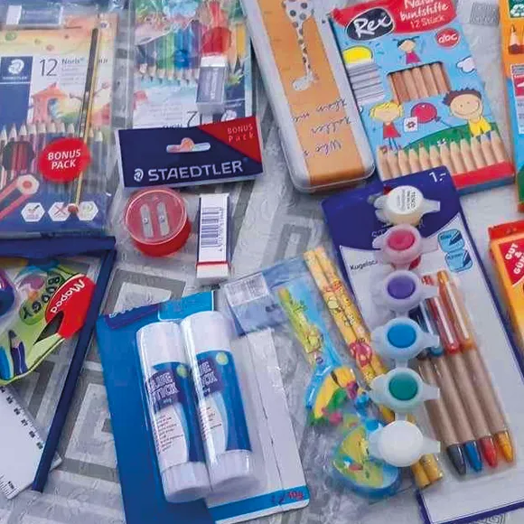 School stationary supplies