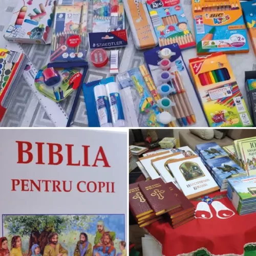 Various stationary, Bible and gift