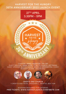 Harvest for the Hungry 30th Anniversary 2022 Launch Event