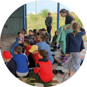 Children at Summer Camp, Moldova