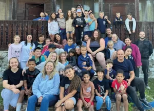 The Children and teenagers at CASA Camp