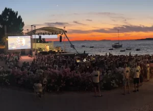 The crowd and stage at Srcokret Fest 2025