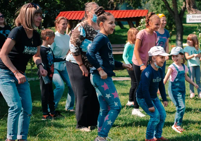 Children's camp in Moldova