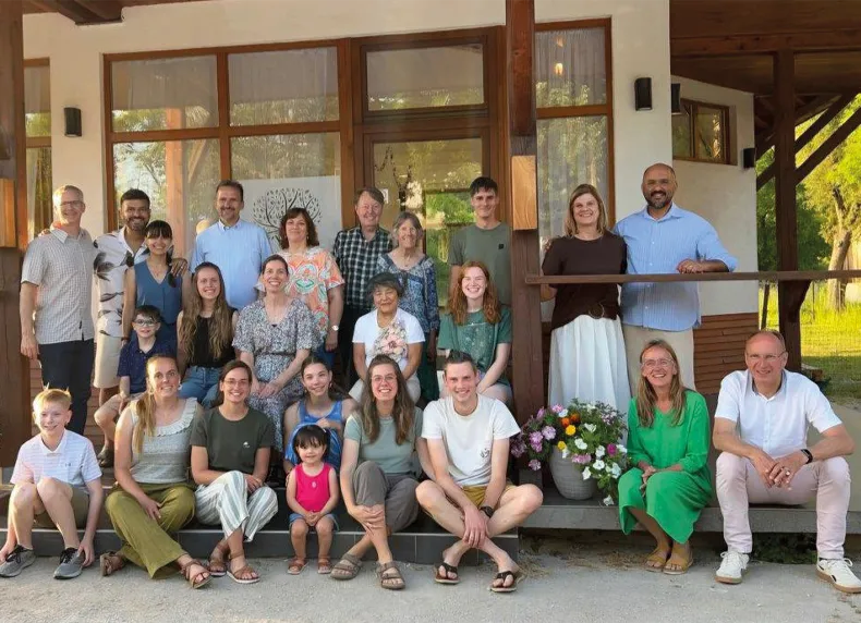 The Hope team in Hadžići