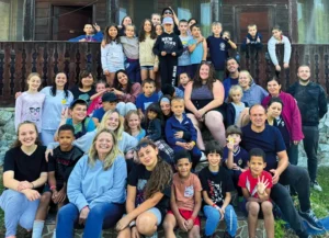 CASA Camp with Rachel Lee in the front row